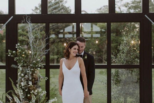 Lydia & Matt’s Glasshouse Ceremony